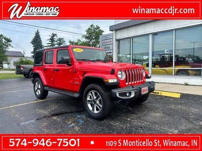Photo of a 2020 Jeep Wrangler Unlimited 4X4 Sahara 4DR SUV for sale
