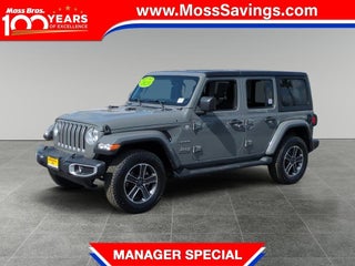 2023 Jeep Wrangler with Sting-Gray Clearcoat Exterior