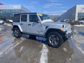 2023 Jeep Wrangler with Silver Zynith Exterior