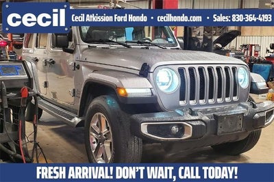 2018 Jeep Wrangler Unlimited 4X4 Sahara 4DR SUV (midyear Release)