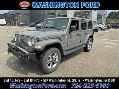 2020 Jeep Wrangler Unlimited 4X4 Sahara 4DR SUV