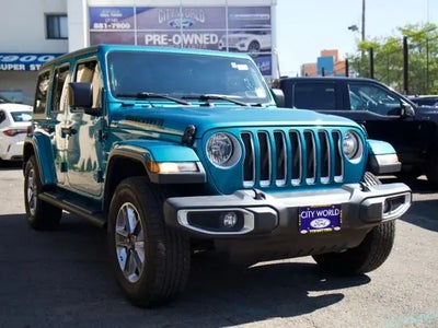 Photo of a 2020 Jeep Wrangler Unlimited 4X4 Sahara 4DR SUV for sale