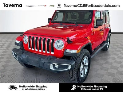 Photo of a 2022 Jeep Wrangler Unlimited 4X4 Sahara 4DR SUV for sale