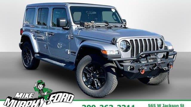 Preowned 2021 Jeep Wrangler Unlimited Sahara for Sale