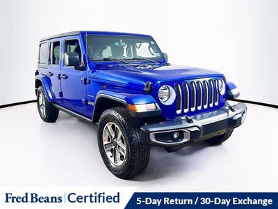 2020 Jeep Wrangler Unlimited 4X4 Sahara 4DR SUV