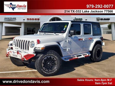 2020 Jeep Wrangler Unlimited 4X4 Sahara 4DR SUV