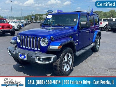 Photo of a 2020 Jeep Wrangler Unlimited 4X4 Sahara 4DR SUV for sale