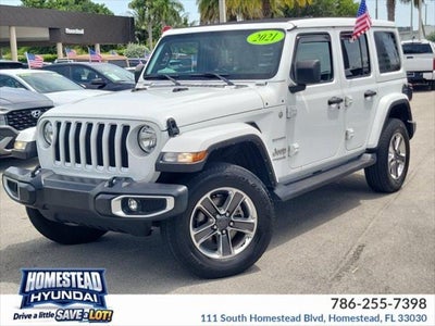 Photo of a 2021 Jeep Wrangler Unlimited 4X4 Sahara 4DR SUV for sale