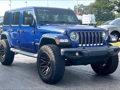 2018 Jeep Wrangler Unlimited 4X4 Sahara 4DR SUV (midyear Release)