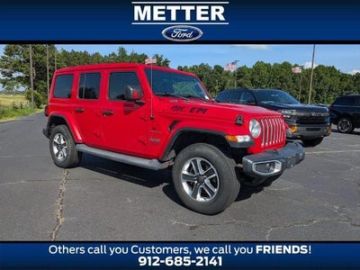 2018 Jeep Wrangler Unlimited 4X4 Sahara 4DR SUV (midyear Release)