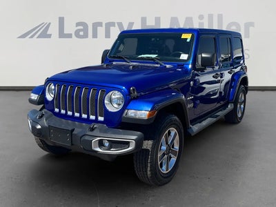 2018 Jeep Wrangler Unlimited 4X4 Sahara 4DR SUV (midyear Release)