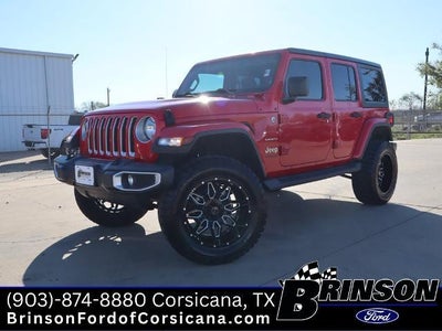 2021 Jeep Wrangler Unlimited 4X4 Sahara 4DR SUV