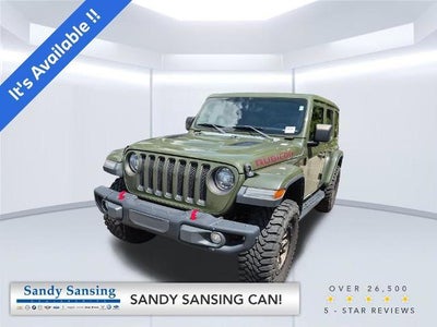 2022 Jeep Wrangler Unlimited 4X4 Rubicon 4DR SUV