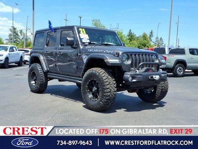 Photo of a 2021 Jeep Wrangler Unlimited 4X4 Rubicon 4DR SUV for sale