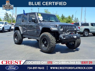 Photo of a 2021 Jeep Wrangler Unlimited 4X4 Rubicon 4DR SUV for sale