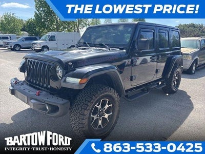 2018 Jeep Wrangler Unlimited 4X4 Rubicon 4DR SUV (midyear Release)