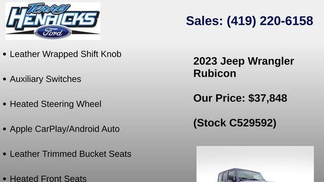 2023 Jeep Wrangler Rubicon