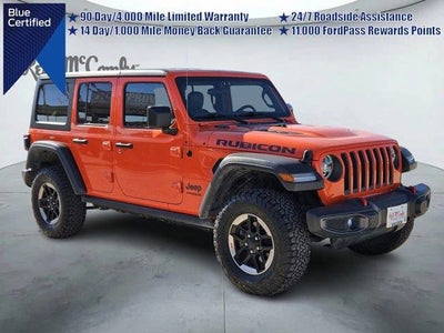 2018 Jeep Wrangler Unlimited 4X4 Rubicon 4DR SUV (midyear Release)