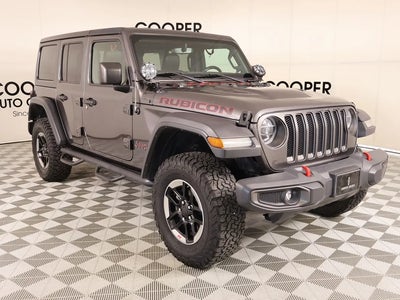 2018 Jeep Wrangler Unlimited 4X4 Rubicon 4DR SUV (midyear Release)