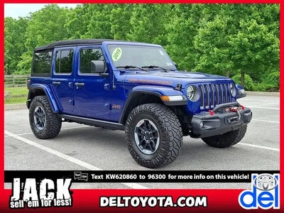 Photo of a 2019 Jeep Wrangler Unlimited 4X4 Rubicon 4DR SUV for sale
