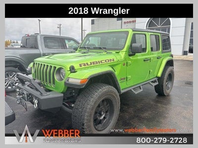 2018 Jeep Wrangler Unlimited 4X4 Rubicon 4DR SUV (midyear Release)