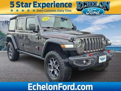 2018 Jeep Wrangler Unlimited 4X4 Rubicon 4DR SUV (midyear Release)