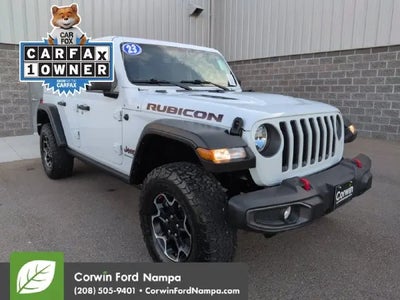 2023 Jeep Wrangler 4X4 Rubicon 4DR SUV