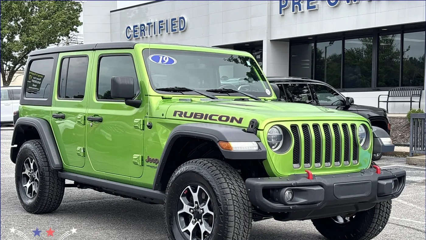 Preowned 2019 Jeep Wrangler Unlimited Rubicon for Sale