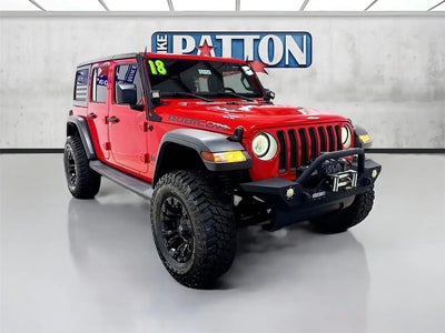 2018 Jeep Wrangler Unlimited 4X4 Rubicon 4DR SUV (midyear Release)