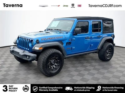 Photo of a 2022 Jeep Wrangler Unlimited 4X4 Rubicon 4DR SUV for sale