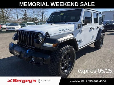 2023 Jeep Wrangler 4X4 Willys 4XE 4DR SUV