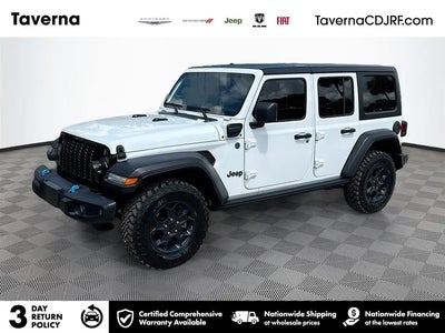 Photo of a 2023 Jeep Wrangler 4X4 Willys 4XE 4DR SUV for sale
