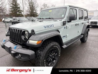 2023 Jeep Wrangler 4X4 Willys 4XE 4DR SUV