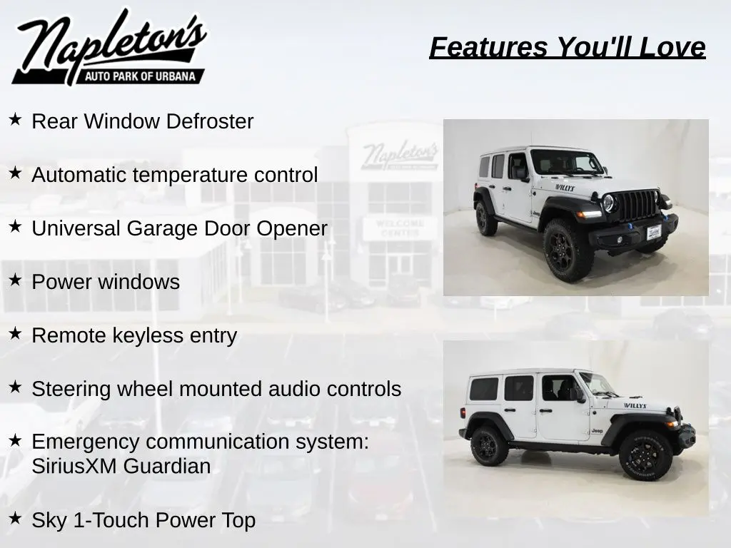 2023 Jeep Wrangler - $25,900