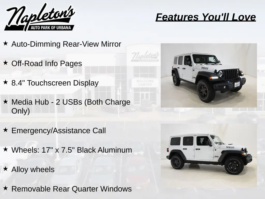 2023 Jeep Wrangler - $25,900