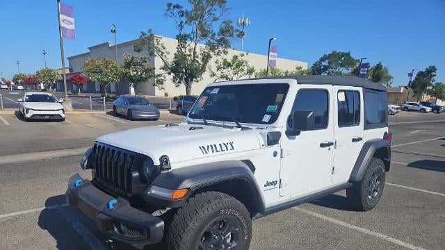 Preowned 2023 Jeep Wrangler Willys 4xe for Sale