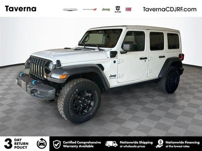 Photo of a 2023 Jeep Wrangler 4X4 Willys 4XE 4DR SUV for sale