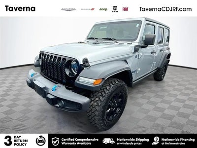 Photo of a 2023 Jeep Wrangler 4X4 Willys 4XE 4DR SUV for sale