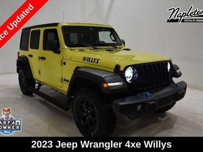 Photo of a 2023 Jeep Wrangler 4X4 Willys 4XE 4DR SUV for sale