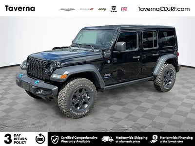 Photo of a 2023 Jeep Wrangler 4X4 Willys 4XE 4DR SUV for sale