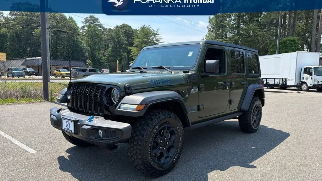 Preowned 2023 Jeep Wrangler Willys 4xe for Sale