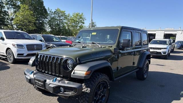 Preowned 2023 Jeep Wrangler Willys 4xe for Sale