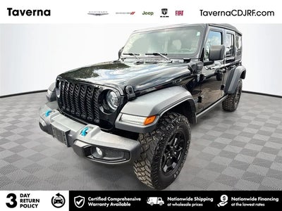 Photo of a 2023 Jeep Wrangler 4X4 Willys 4XE 4DR SUV for sale