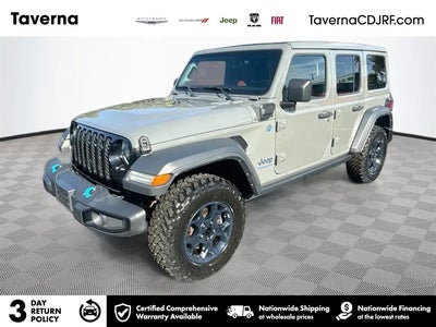 Photo of a 2023 Jeep Wrangler 4X4 Willys 4XE 4DR SUV for sale