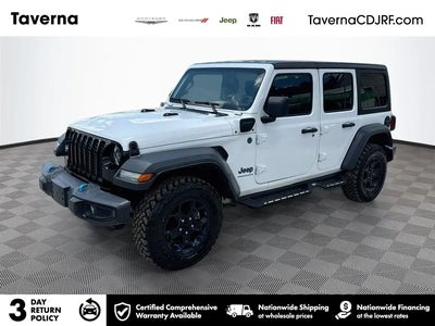 Photo of a 2023 Jeep Wrangler 4X4 Willys 4XE 4DR SUV for sale
