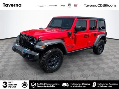 Photo of a 2023 Jeep Wrangler 4X4 Willys 4XE 4DR SUV for sale