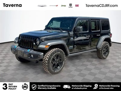 Photo of a 2023 Jeep Wrangler 4X4 Willys 4XE 4DR SUV for sale