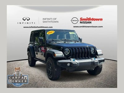 Photo of a 2023 Jeep Wrangler 4X4 Willys 4XE 4DR SUV for sale