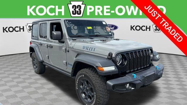 Preowned 2023 Jeep Wrangler Willys 4xe for Sale