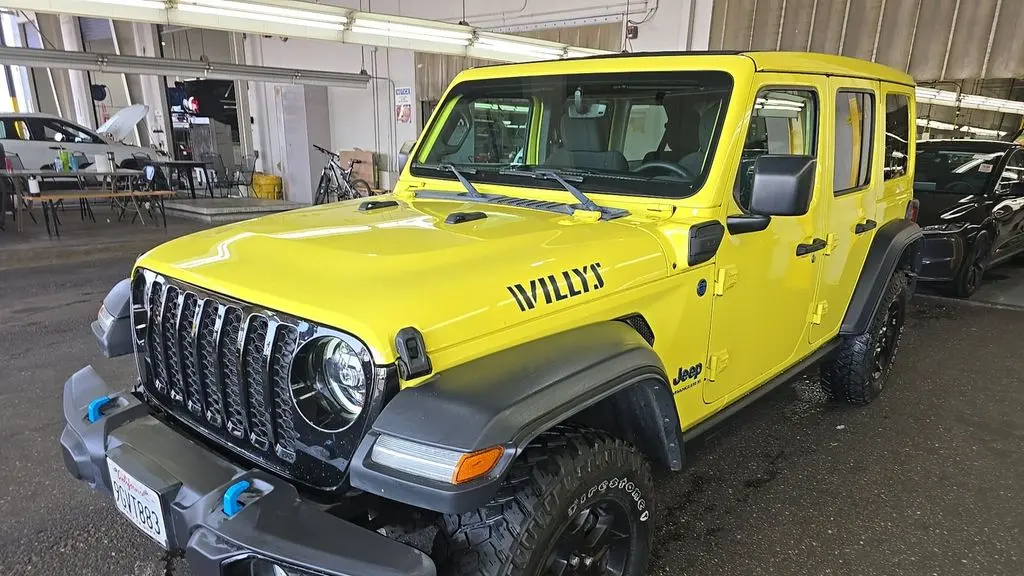 Preowned 2023 Jeep Wrangler Willys 4xe for Sale